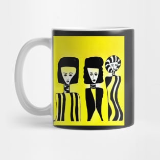 Yellow Perfume Bottles Mug